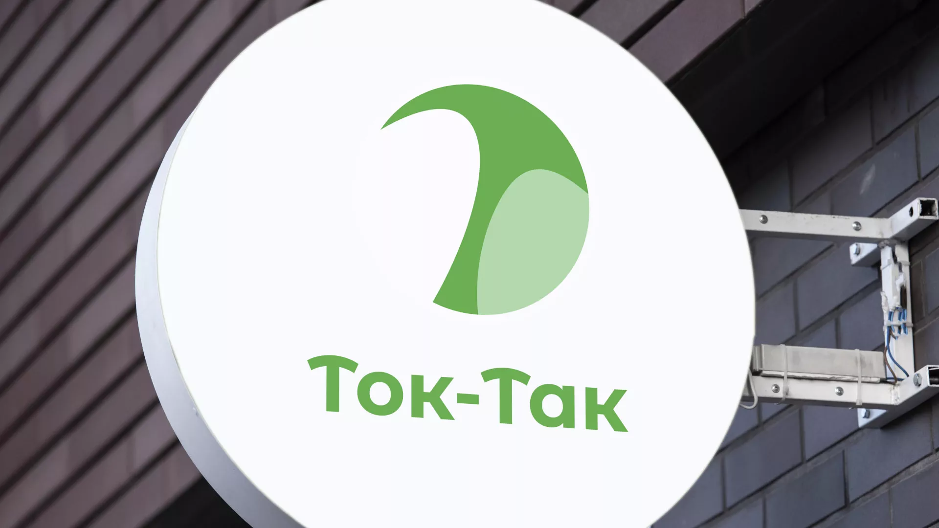 Разработка логотипа аутсорсинговой компании «Ток-Так» в Болотном